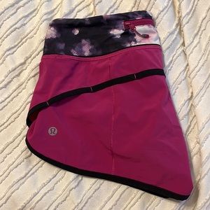 rare purple lululemon speed ups size 2 and 2.5 inseam